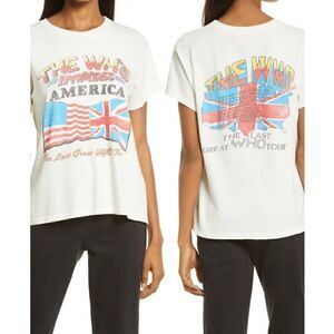 DAYDREAMER The Who Invades America Tour Graphic Tee Size M NWOT